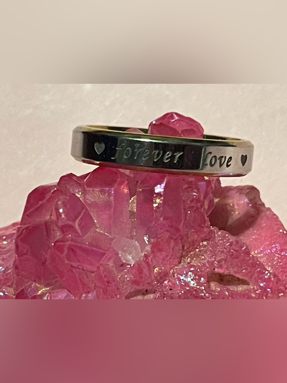 Forever Love Two Tone Ring #9055